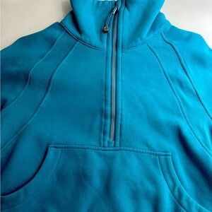 Oceanic blue half zip scuba size xs/s!
